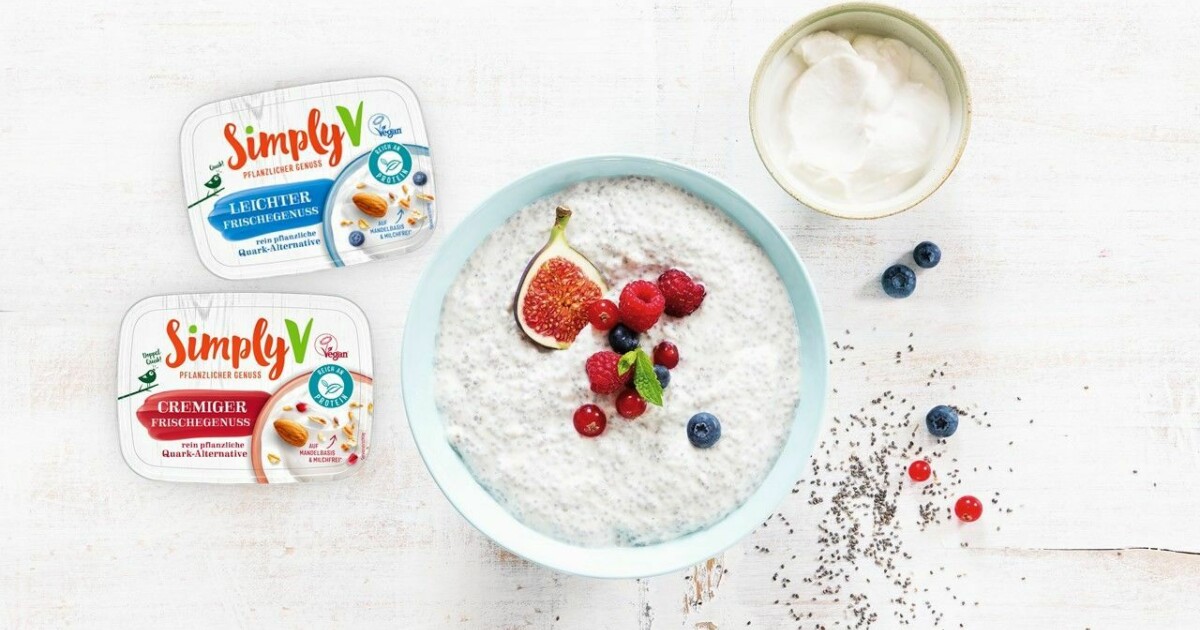 Quark in vegan? Pflanzliche QuarkAlternative gefunden Simply V