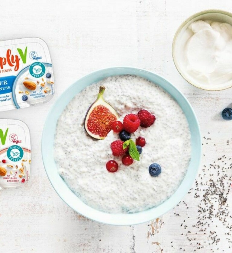 Leckeres Frühstück mit Simply V Frischegenuss