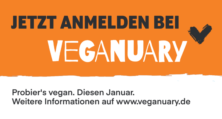 Anmeldung Veganuary