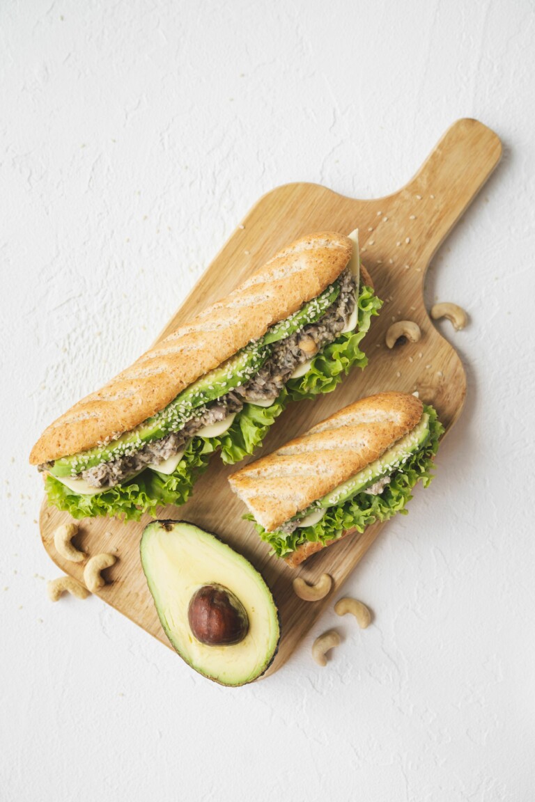 Veganes Thunfisch Sandwich
