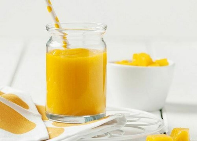 Smoothie im Glas