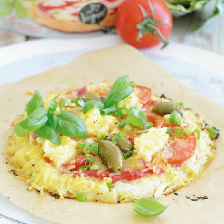 Frische Pizza vegan