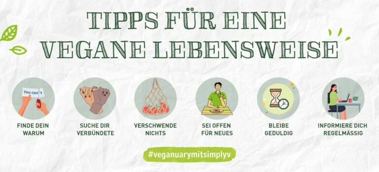 Tipps zum vegan leben