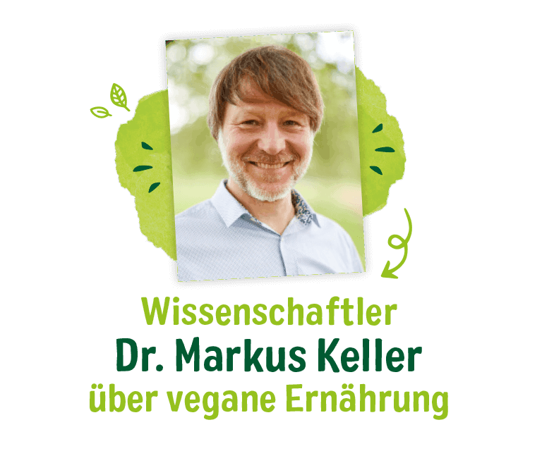 Wissenschaftler Dr. Markus Keller über vegane Ernährung