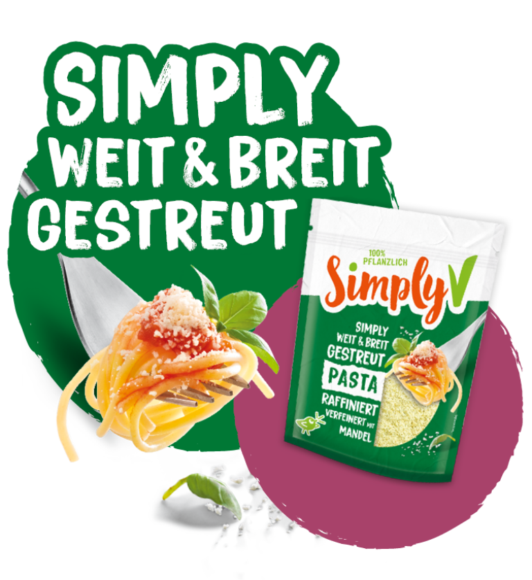 Simply V Key Visual Gerieben Pasta DE 752x820px