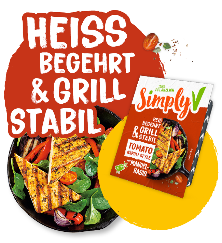 Simply V Key Visual Grill Pfanne Tomate DE 752x820px