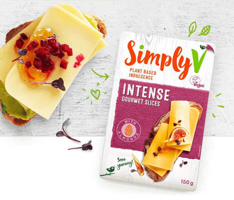 Gourmet slices intense simply v m