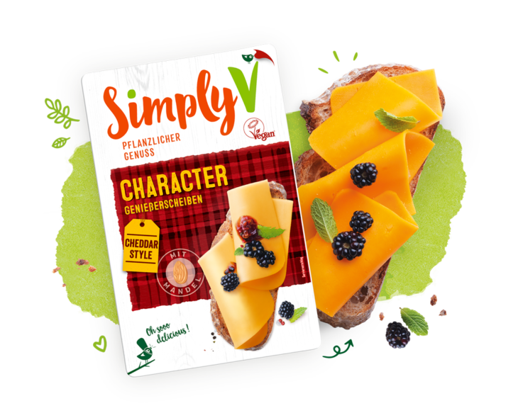 Simply V Vegane Geniesserscheiben NATUR, 150g 