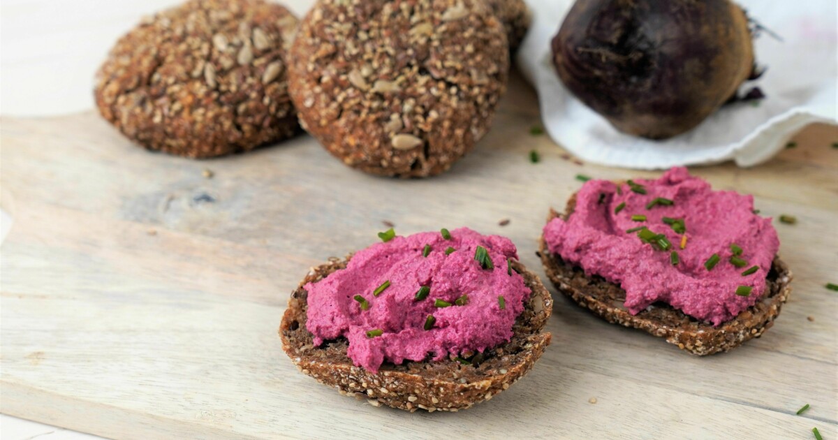 Rote Beete Aufstrich selbstgemacht, vegan & lecker | Simply V Rote Beete Aufstrich selbstgemacht, vegan & lecker | Simply V
