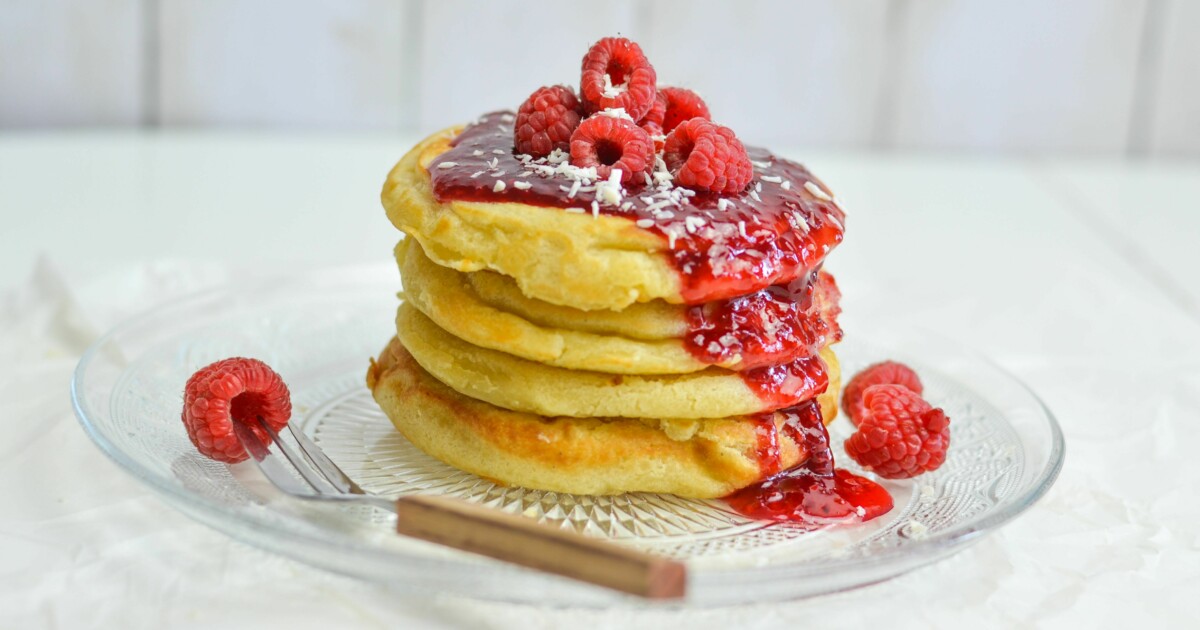 Pancakes Vegan für ein veganes Frühstück Simply V