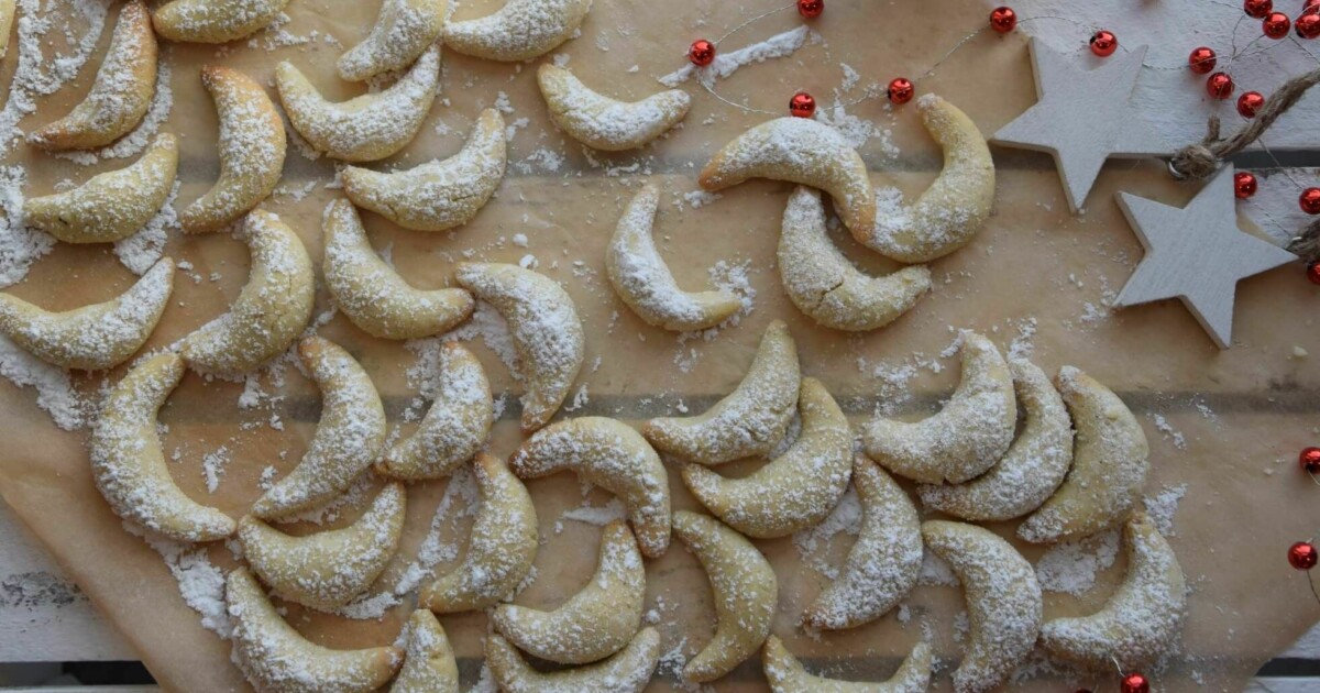 Vegane Vanillekipferl mit Mandeln | Simply V Vegane Vanillekipferl mit Mandeln | Simply V