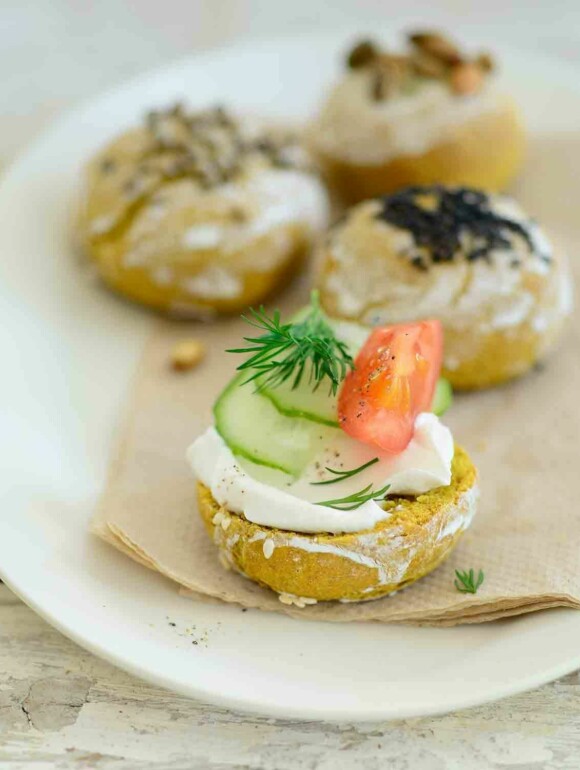 Vegane Brötchen