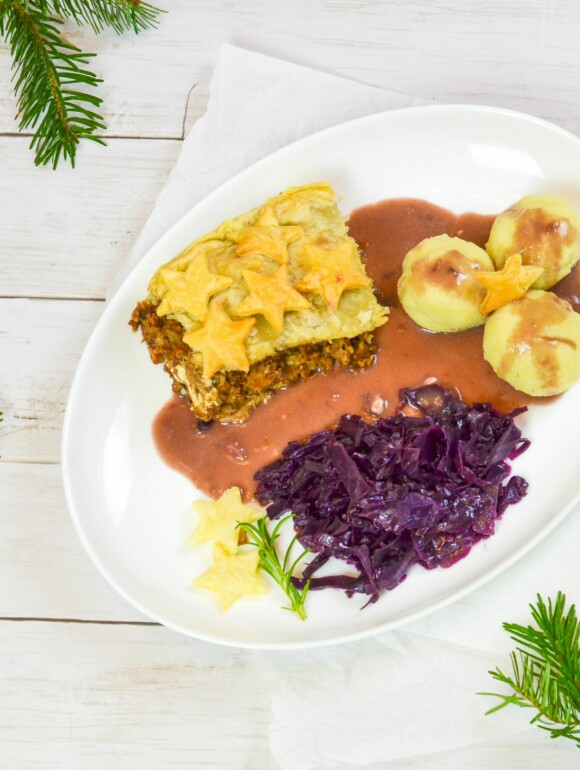 Weihnachtsmenü vegan