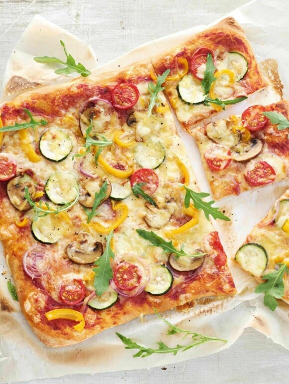 Gemüse-Pizza