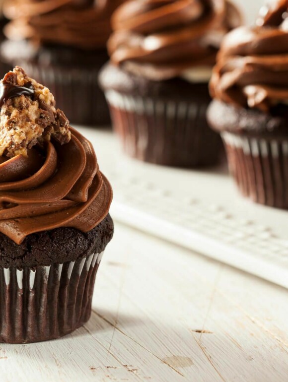 Vegane Schoko-Cupcakes