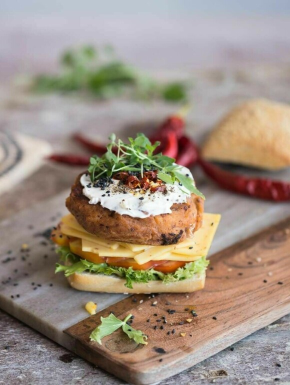 Vegane Burger Patties - Rezept für Chili sin Carne-Burger