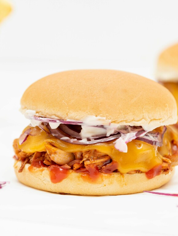 Barbecue Jackfruit Burger