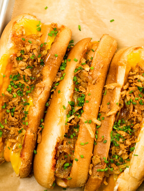 Simply V Cheese Dog