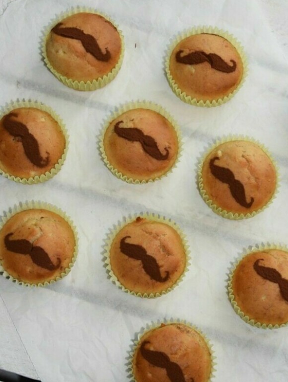 Vegane Muffins mit Banane