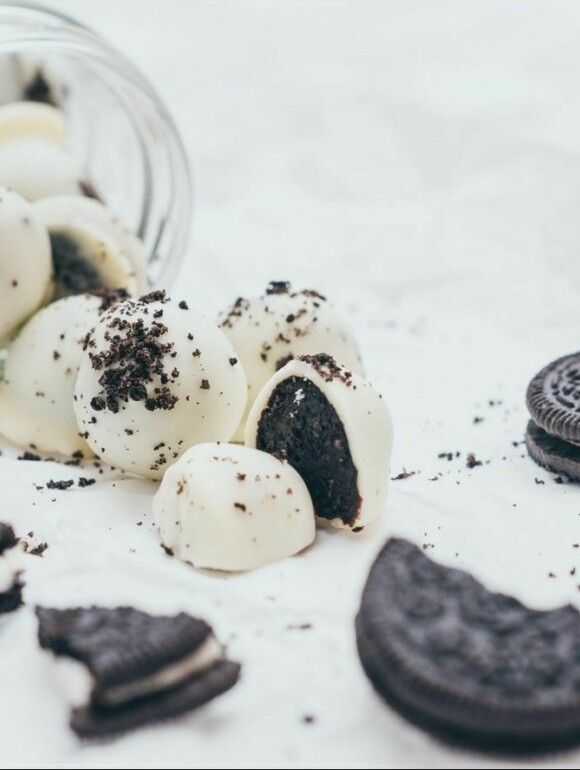 Vegane Oreo Pralinen