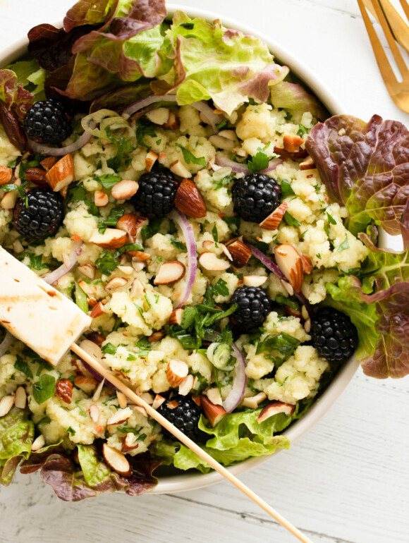 Couscous Salat mit Grill Pfannengenuss