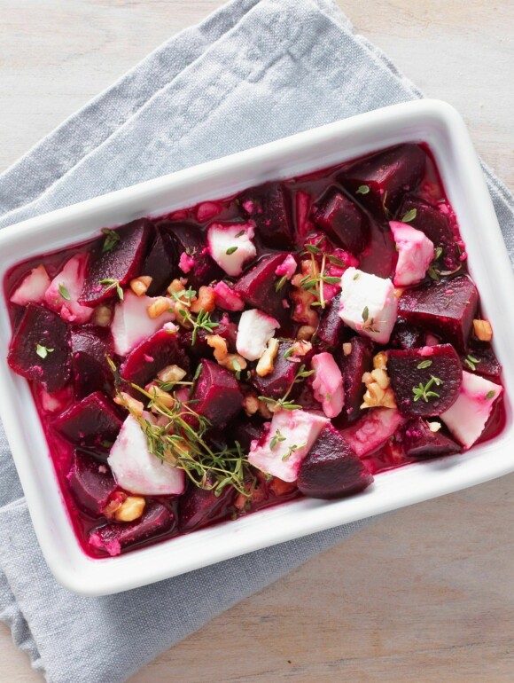 Rote Beete aus dem Ofen mit Hirtengenuss