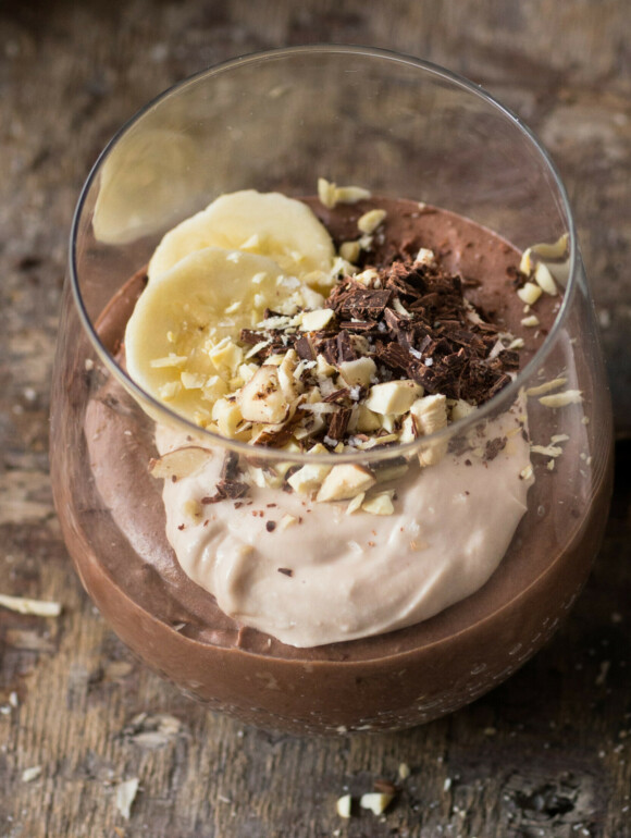 Veganes Mousse au Chocolate