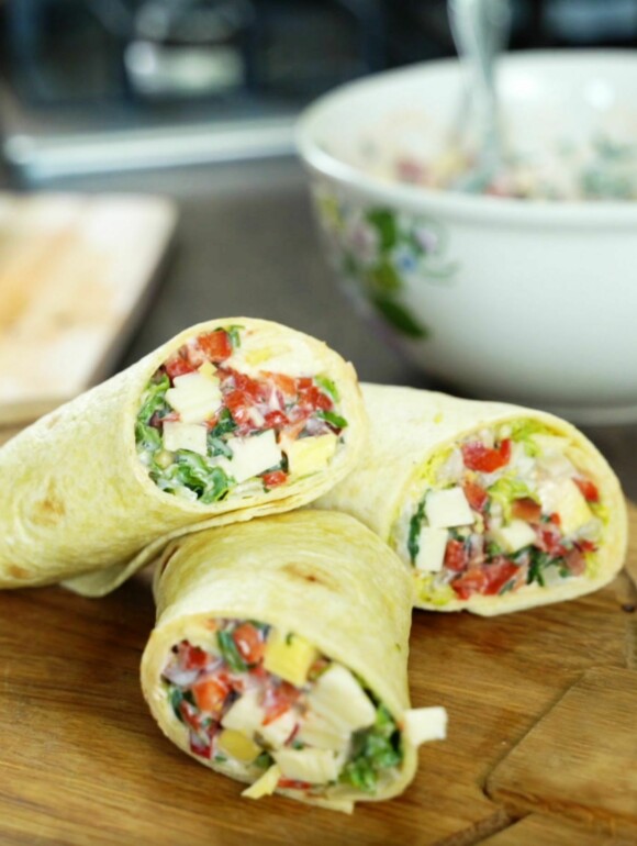 Wraps mit Genießersalat