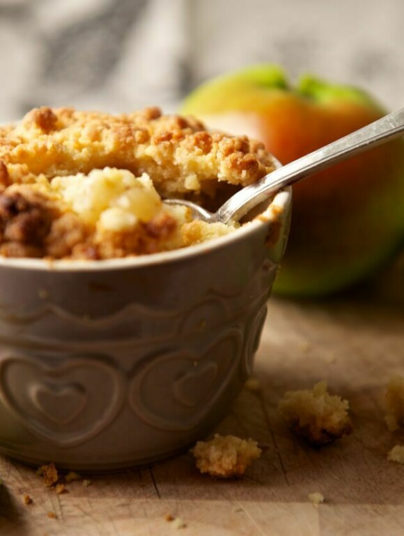 Veganer Apfelstreuselkuchen