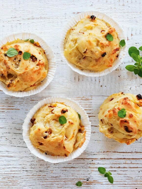Herzhafte Muffins vegan