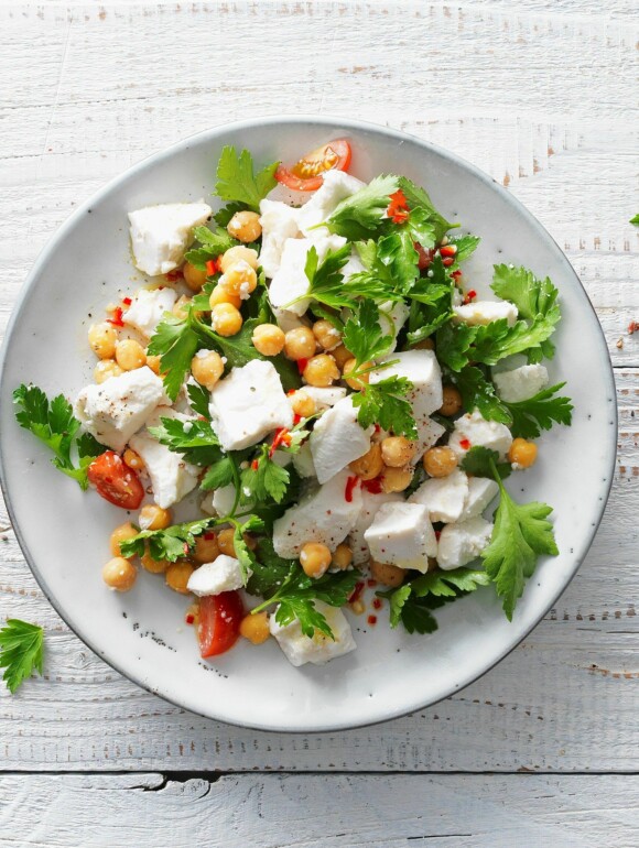 Kichererbsensalat mit Hirtengenuss