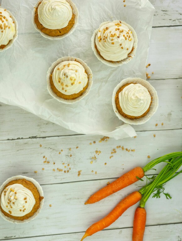 Vegane Karotten Muffin