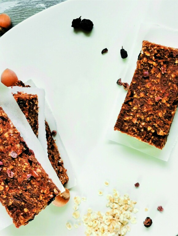Vegane Proteinriegel - Schoko-Haselnuss