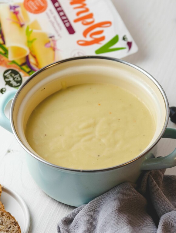 Veganes Fondue mit Simply V Genießerscheiben