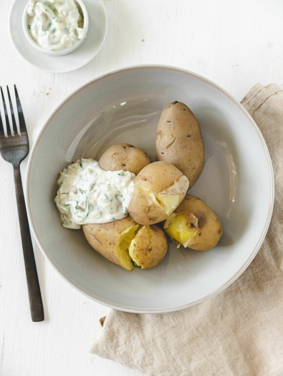 Pellkartoffeln mit Frischegenuss