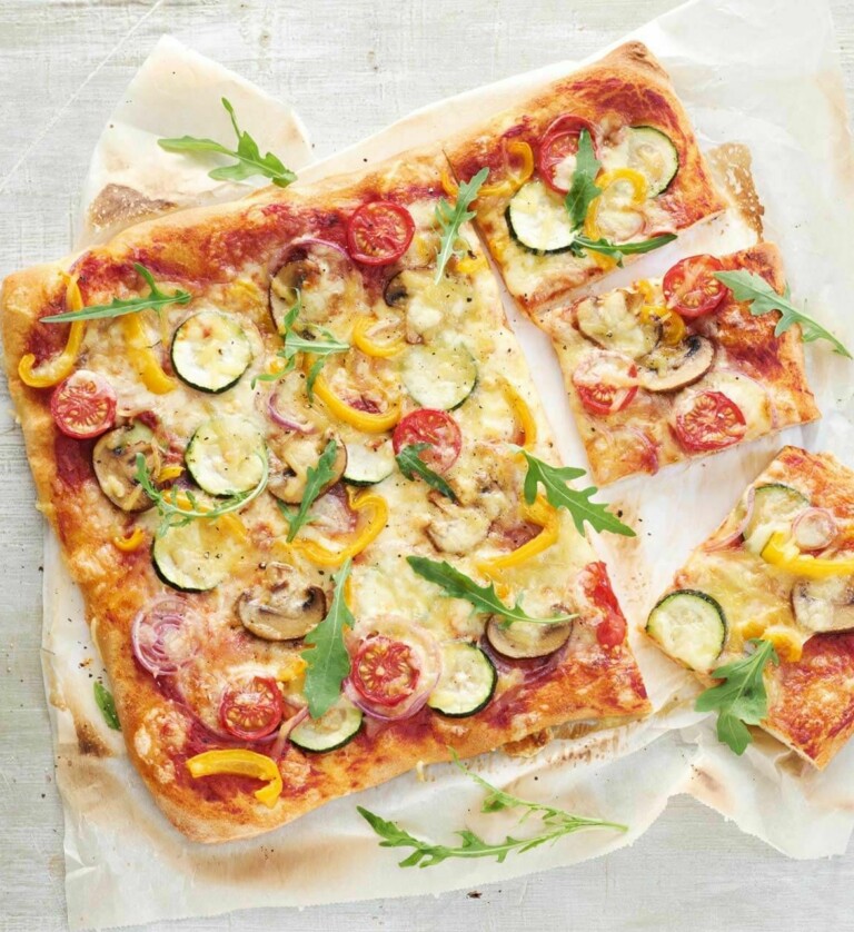 Gemüse-Pizza