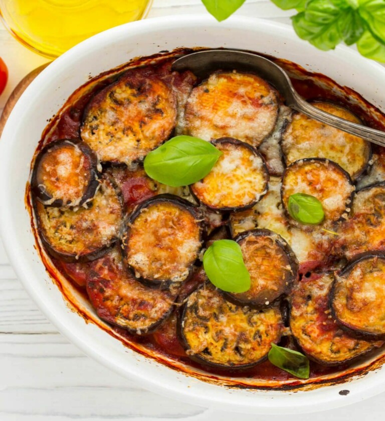 Auberginenauflauf vegan