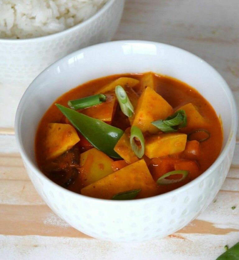 Rotes Thai-Curry vegan
