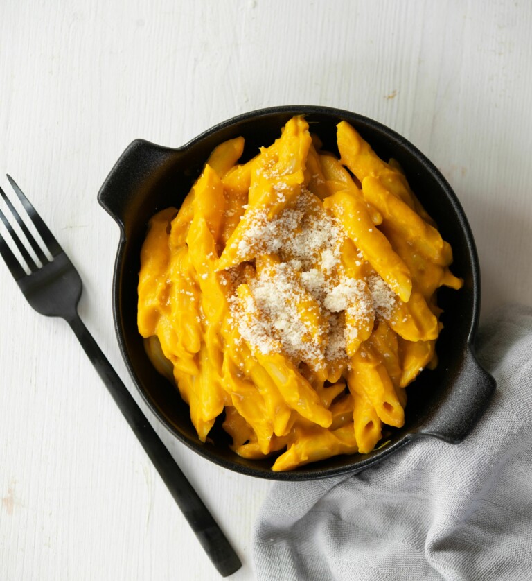 Pasta mit Kürbissauce