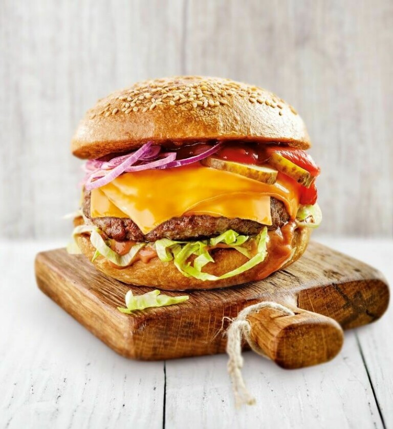 Veganer Burger