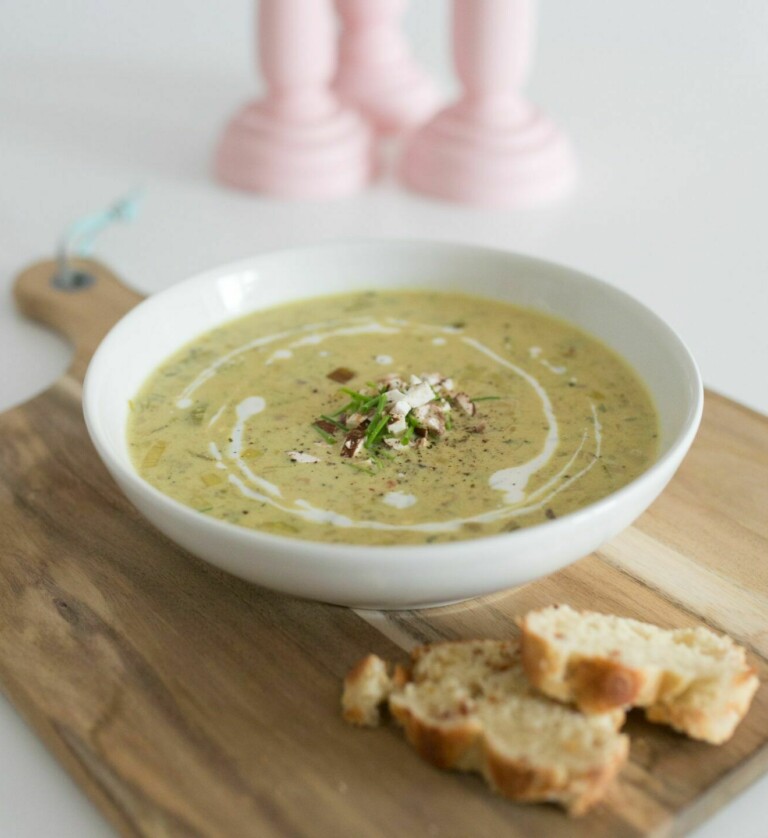 Lauchsuppe vegan