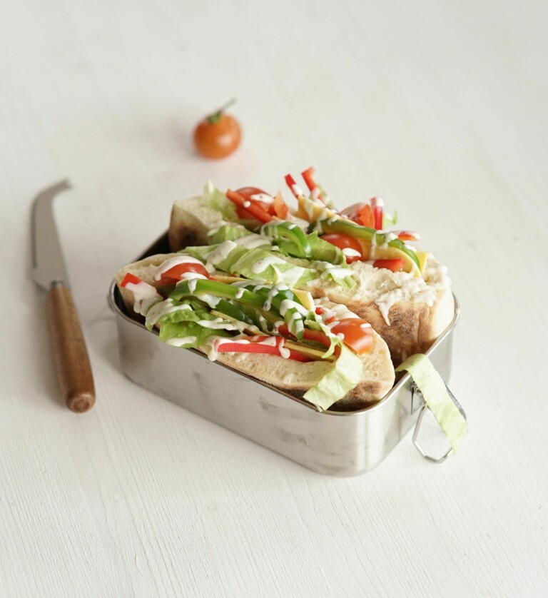 gefülltes Fladenbrot