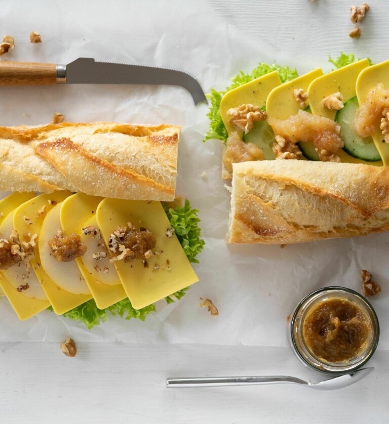Sandwich mit Feigen Chutney