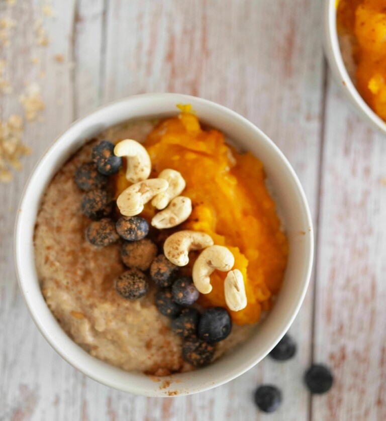 Kürbis Porridge