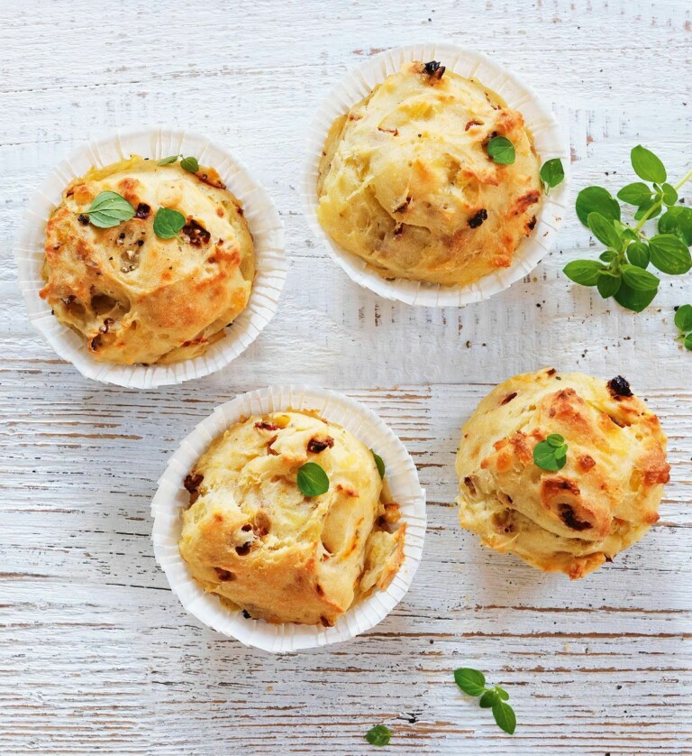 Herzhafte Muffins - veganes Rezept | Simply V