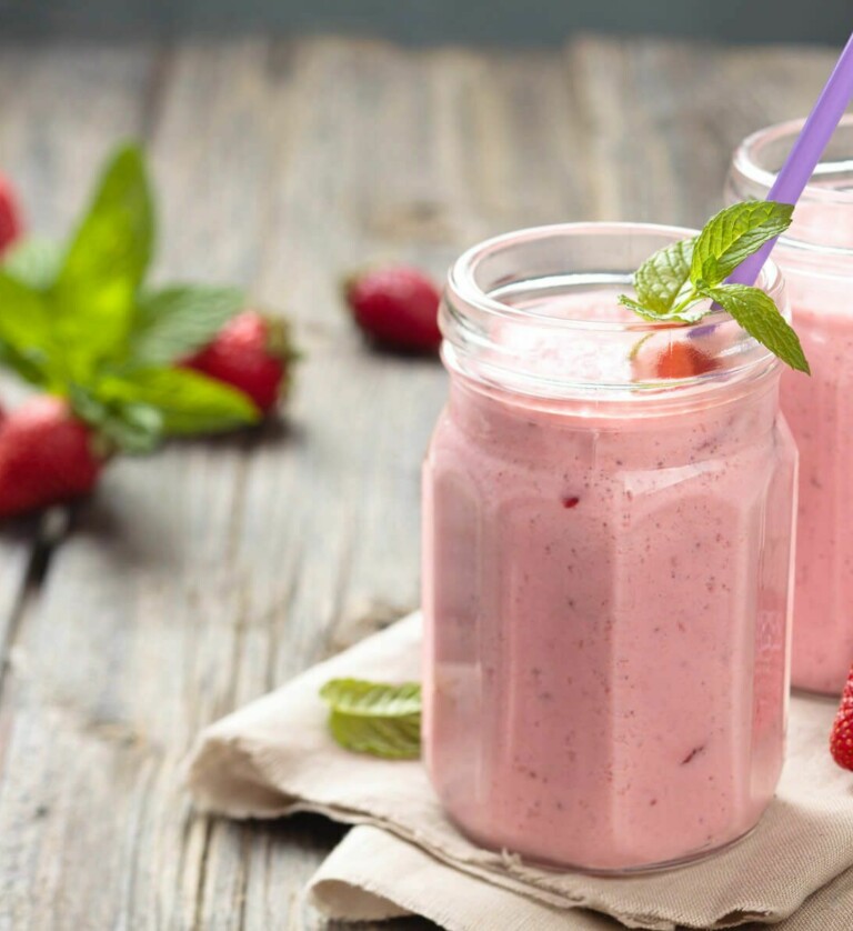Veganer Erdbeer-Shake