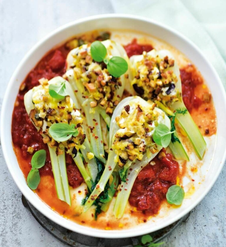 Mediterraner Fenchel-Auflauf vegan